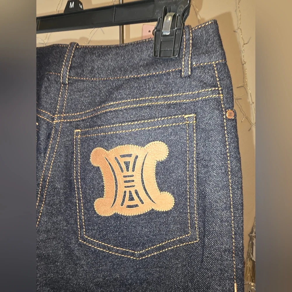 EUC Celine Wool Triomphe Flare Pants 34! - Picture 6 of 12